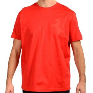 Scuderia Ferrari Men's Red "Big Pr. Horse" Short Sleeve T-Shirt US 3XL IT 58